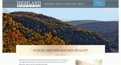 Desktop Screenshot of highlandestates1.com